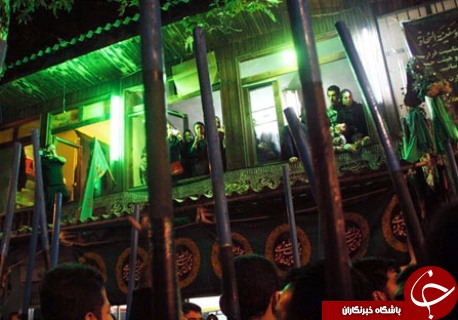 دسته چوبی گرگان و خون خواهی امام حسین (ع) در شب دوازدهم محرم