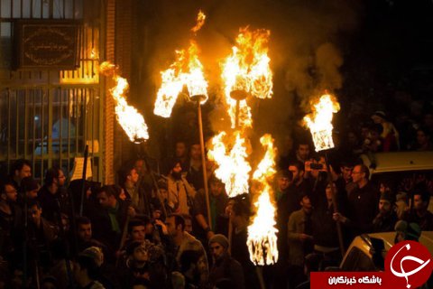 دسته چوبی گرگان و خون خواهی امام حسین (ع) در شب دوازدهم محرم
