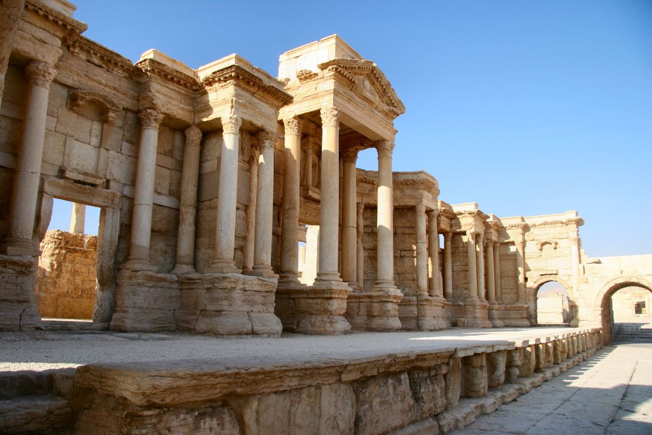تصویری دیدنی از شهر پالمیرا