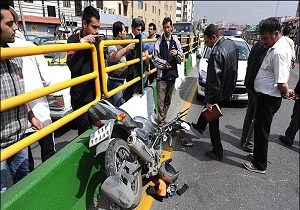 وقوع 67 مورد تصادف موتورسیکلت سواران