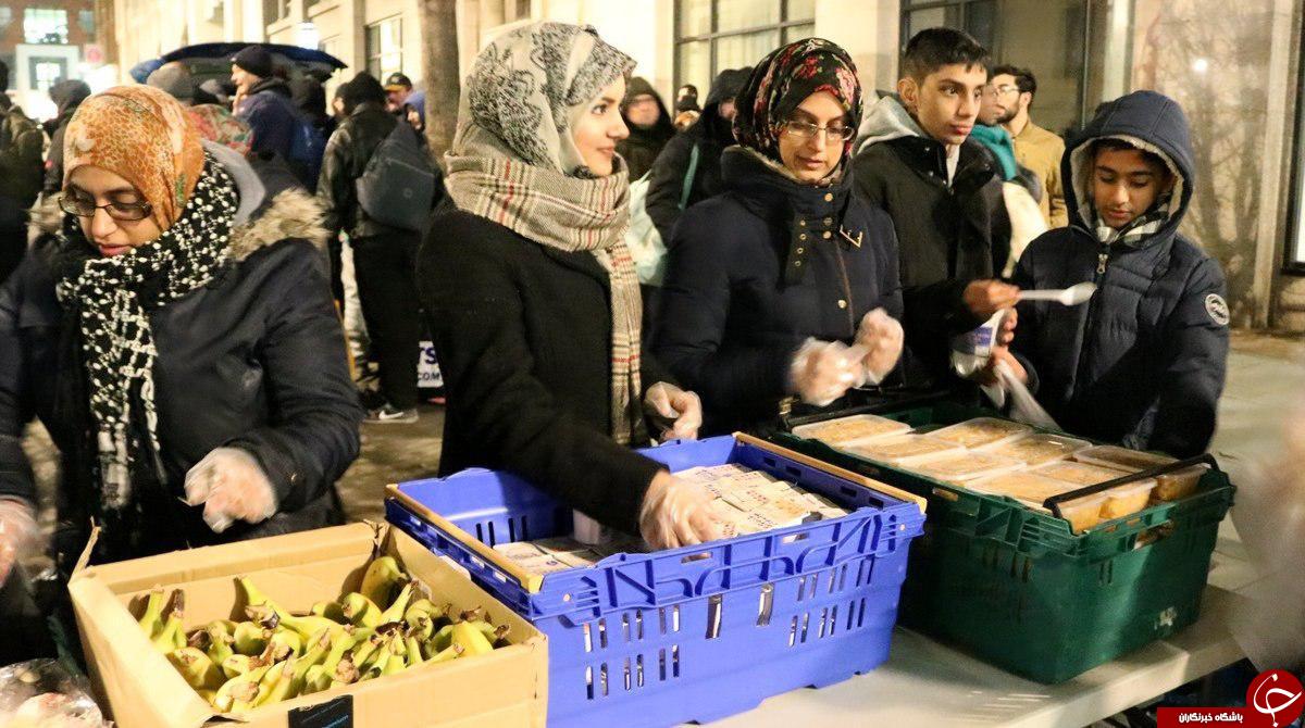 کمپین دوستداران حسین ع در لندن + تصاویر