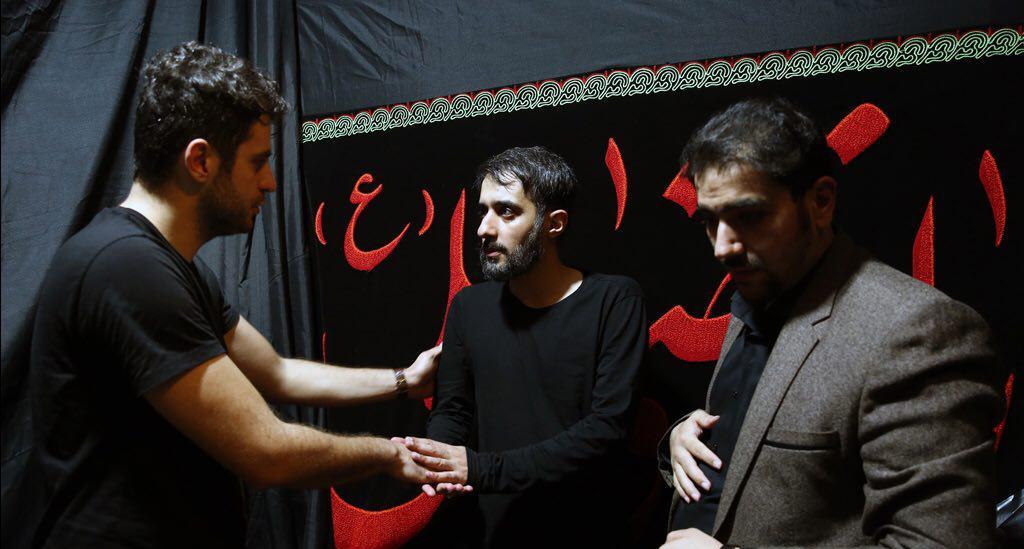 تصاویری از عزاداری علی ضیاء در محرم 96