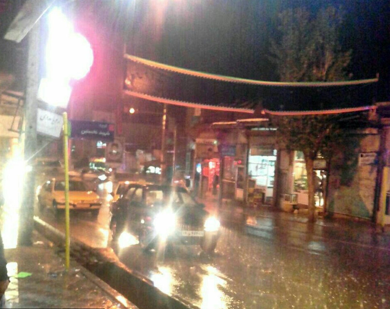 یک کشته در سیل مشگین‌شهر /  قطع شدن برق بخش اعظمی از شهر+تصاویر