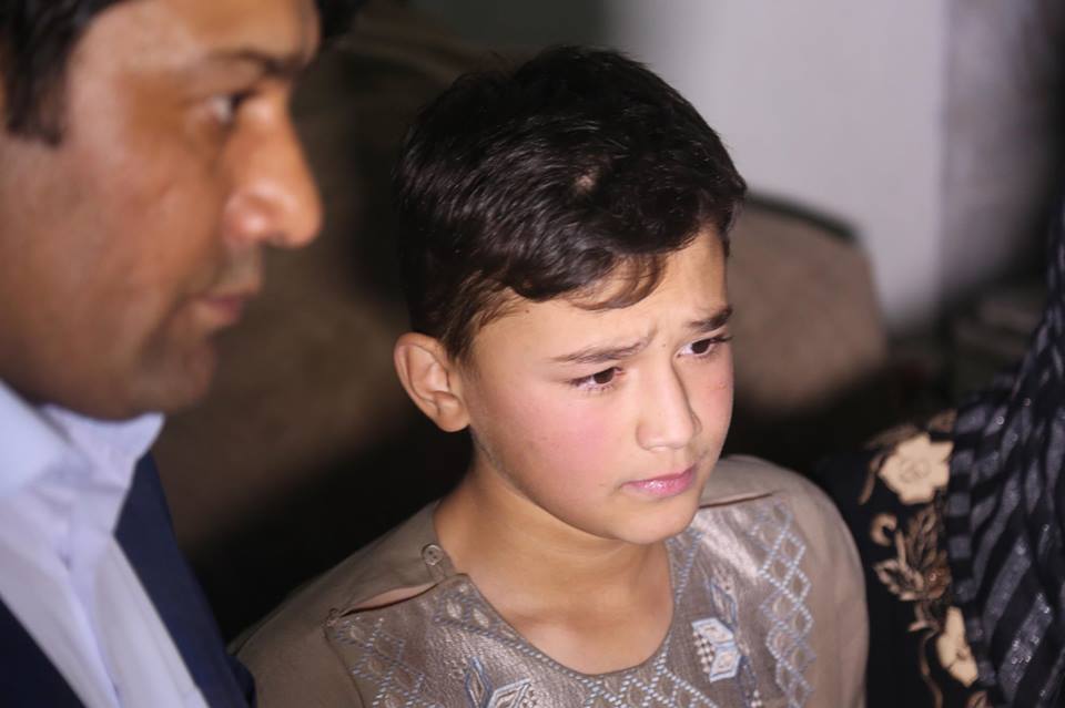 پلیس کابل کودک 11 ساله را از چنگ گروگانگیرها آزاد کرد