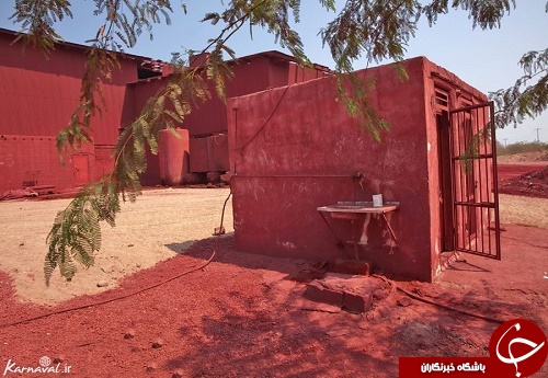 قرمز ترین جای ایران +تصاویر