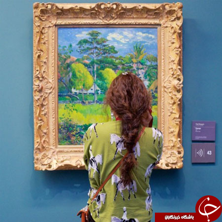 وقتی بازدیدکنندگان موزه بخشی از آثار هنری می شوند+ تصاویر