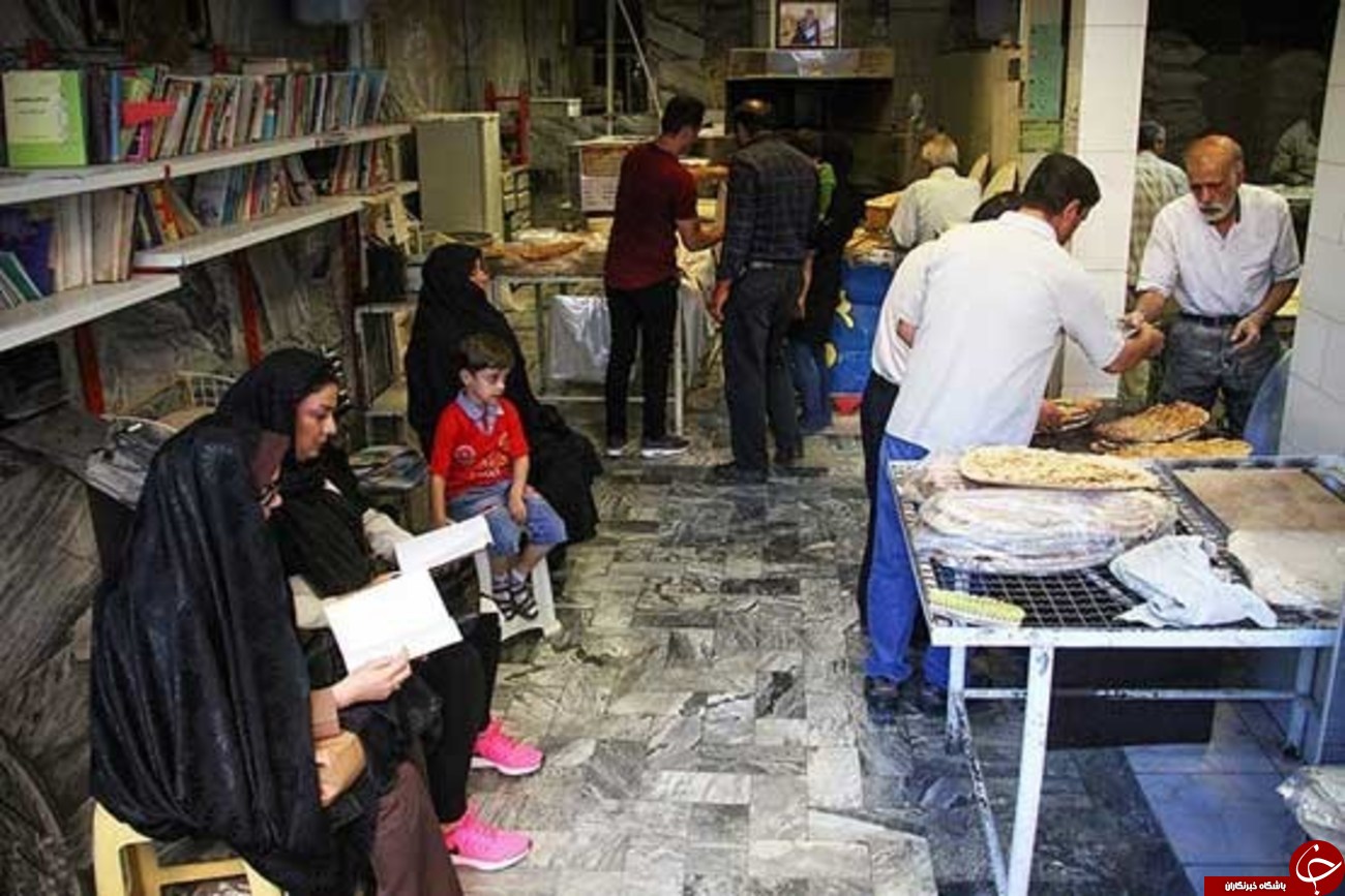 نانوایی متفاوت +عکس نانوایی متفاوت +عکس