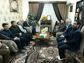 دیدار اصحاب رسانه ملی با خانواده شهید مدافع حرم شهید جهانگیر جعفری نیا