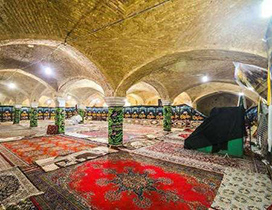 مرمت مسجد تاریخی ارشاد نجف آباد