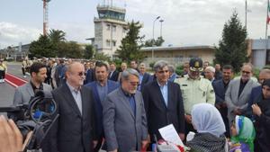 ورود وزیر کشور به رشت