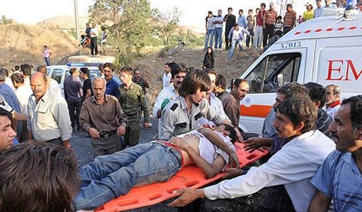 جزئیات حادثه تصادف سرویس دانش آموزان در کرمان