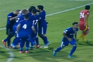 خلاصه بازی فولادخوزستان 1 - 1  استقلال‌خوزستان 4 مهر 96 + فیلم