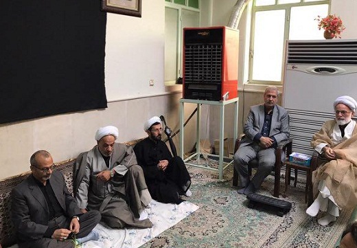 دیدار وزیر کار با آیت الله دری نجف آبادی