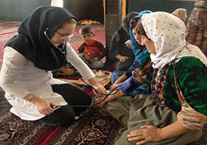 اعزام پنجمین کاروان پزشکی بسیج جامعه پزشکی مهاباد به مناطق دور افتاده