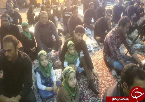 همراهی پدران با دختران در همایش سه ساله های حسینی