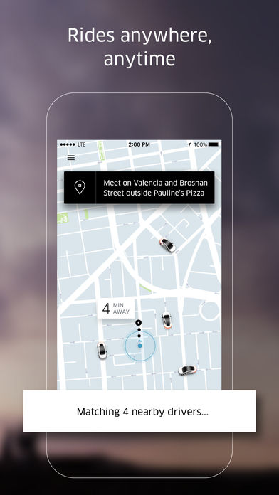 دانلود Uber v4.173.2 برنامه جی پی اس شهری