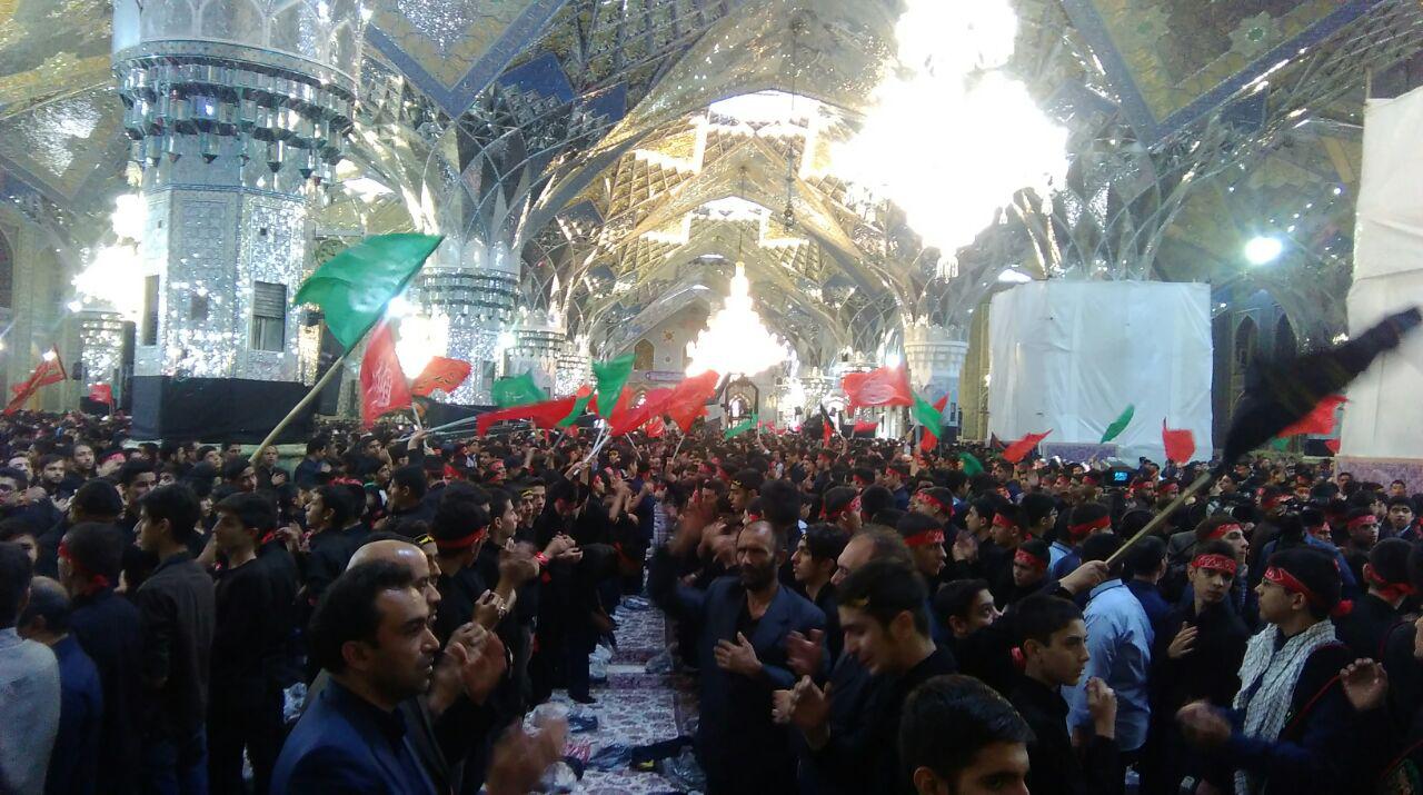 برگزاری همایش احلی من العسل در حرم رضوی