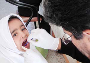 خدمات رایگان دندانپزشکی در منطقه هزار جریب