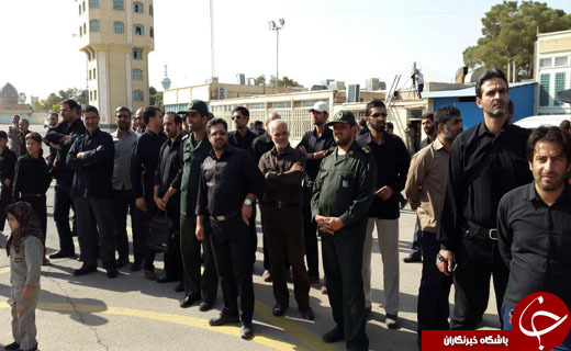 ورود پیکر شهید حججی به اصفهان