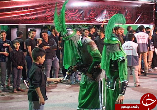 تصاویر عزاداری مردم خرم آباد در شب های ماه محرم
