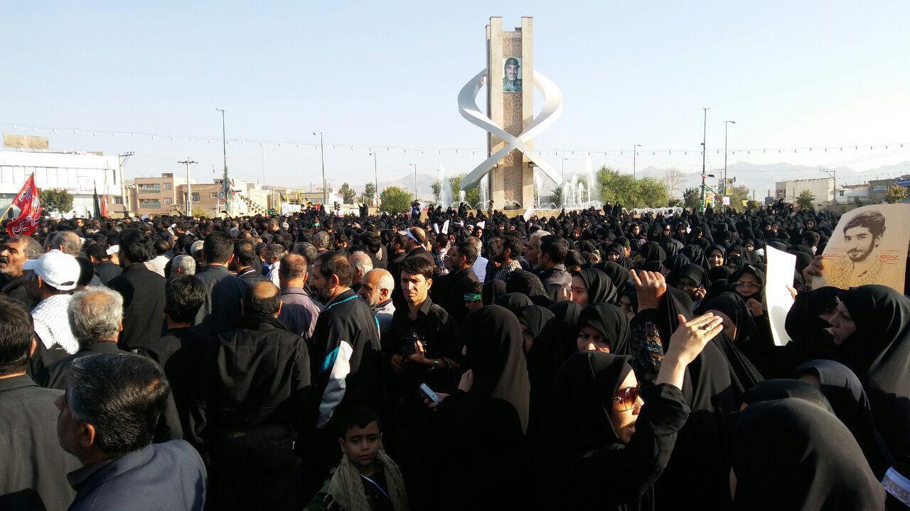 شهید حججی به زادگاه خود رسید