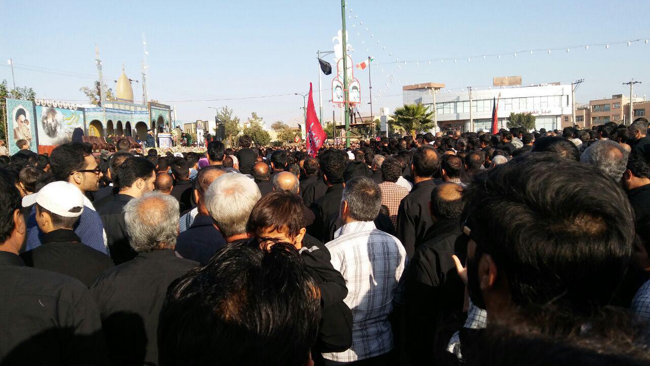شهید حججی به زادگاه خود رسید