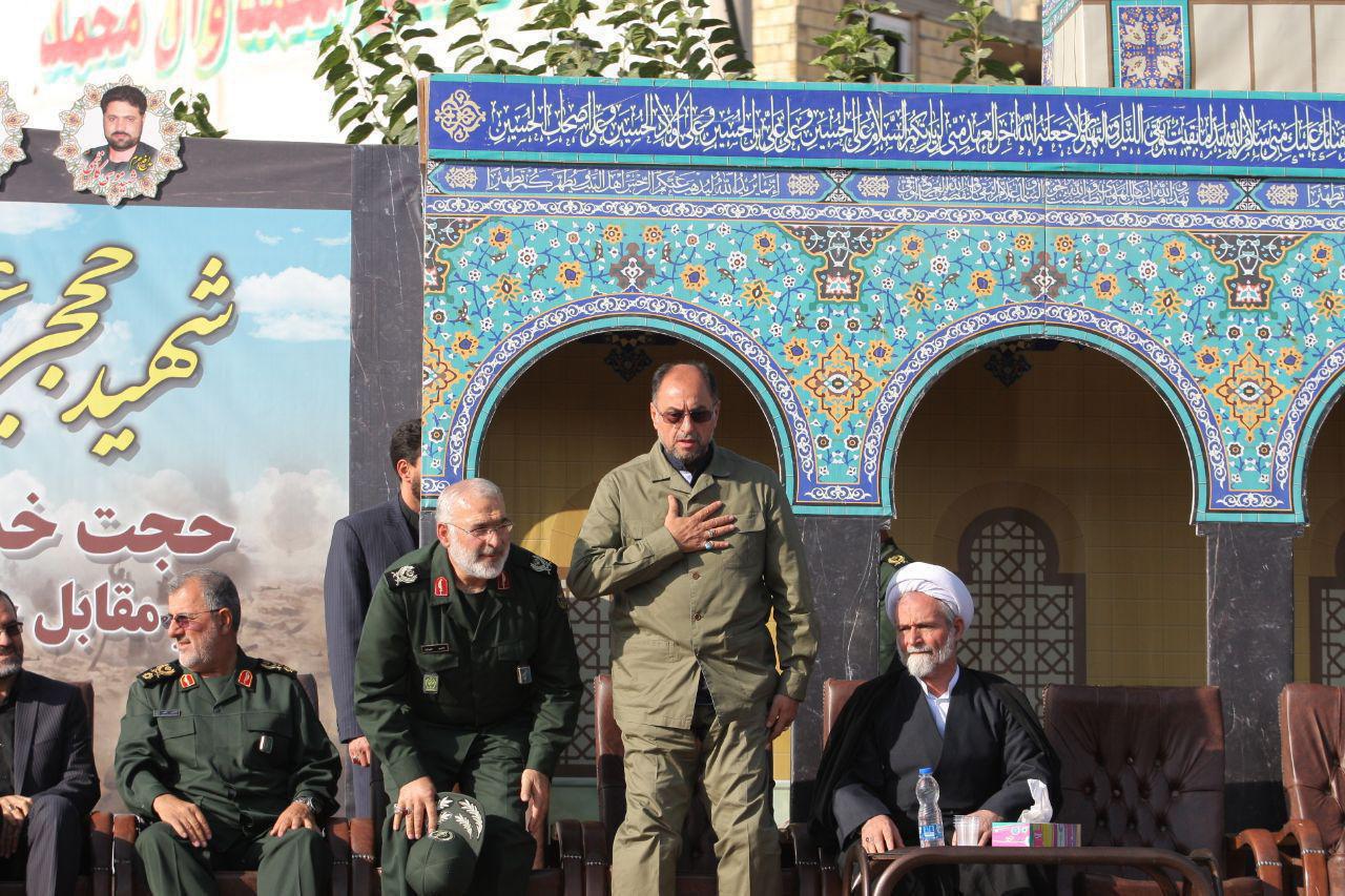 شهید حججی به زادگاه خود رسید