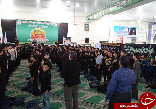 سوگواری عزاداران حسینی در گلستان