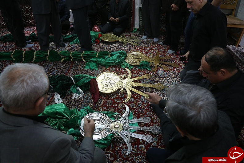 تصاویری دیدنی از مراسم علم بندان در ماسوله