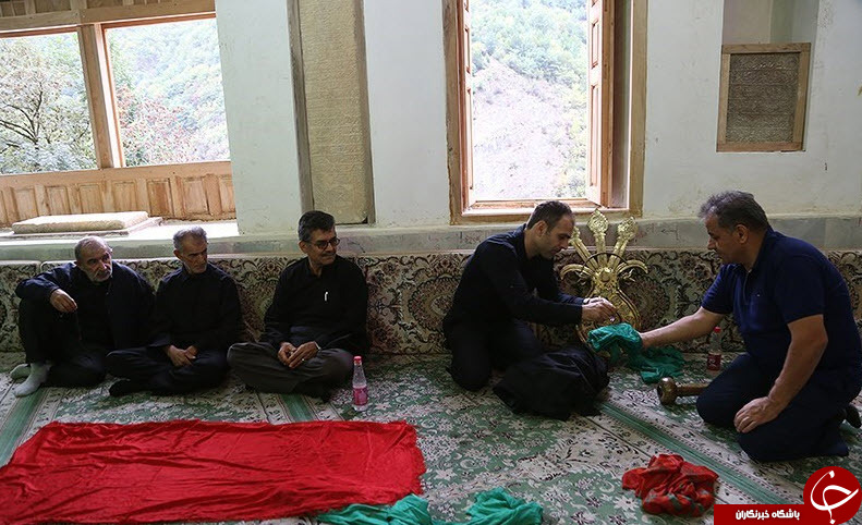 تصاویری دیدنی از مراسم علم بندان در ماسوله