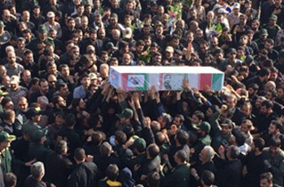 تقدیر خانواده شهید حججی از مردم و مسؤولان در جریان بازگشت و تشییع پیکر شهید