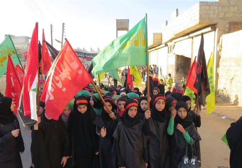 برگزاری باشکوه مراسم عزاداری سرور و سالار شهیدان در شهرهای الفوعه و کفریا
