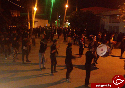 گلستان یکپارچه حسین، در شب عاشورای حسینی