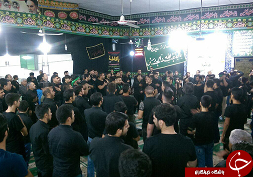 گلستان یکپارچه حسین، در شب عاشورای حسینی