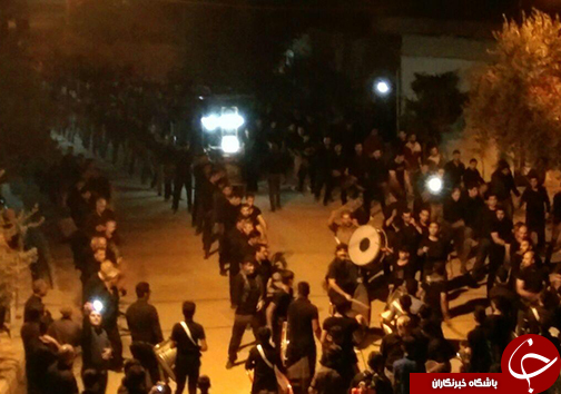 گلستان یکپارچه حسین، در شب عاشورای حسینی