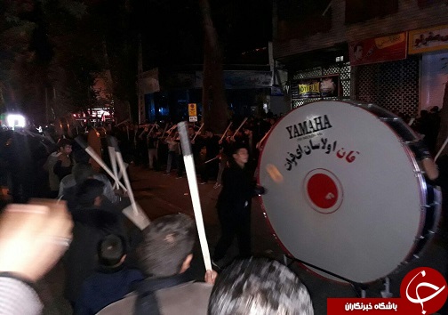 مراسم عزاداری شب تاسوعای حسینی در آذربایجان غربی برگزارشد+تصاویر