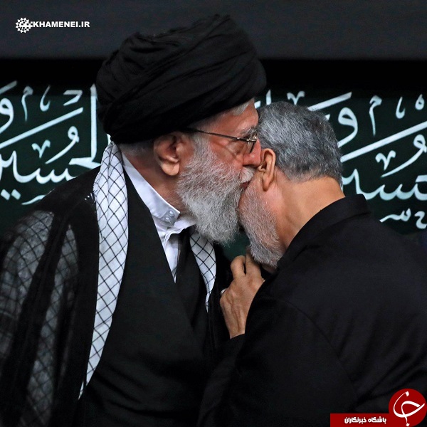 ارادت حاج قاسم سلیمانی بر رهبر انقلاب + عکس ارادت حاج قاسم سلیمانی بر رهبر انقلاب + عکس
