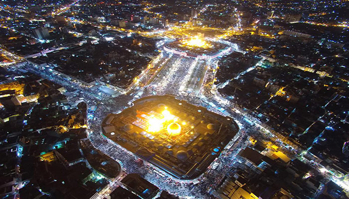 تصاویر حرم امام حسین و بین الحرمین