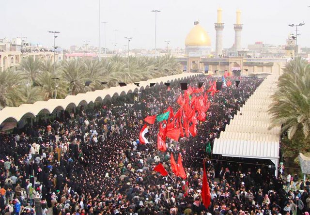 تصاویر حرم امام حسین و بین الحرمین