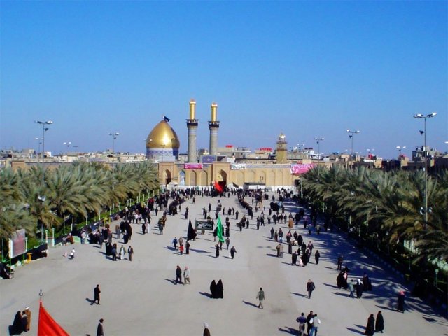 تصاویر حرم امام حسین و بین الحرمین