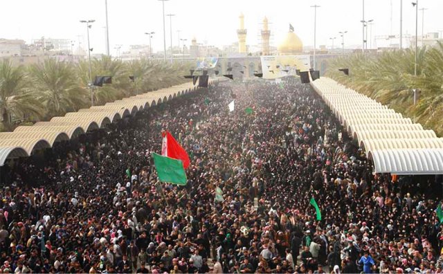 تصاویر حرم امام حسین و بین الحرمین