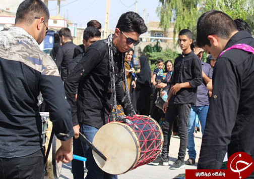 اوج حضور و شور حسینی عزاداران فارس در روز تاسوعا + تصاویر