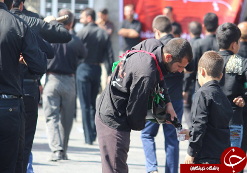 اوج حضور و شور حسینی عزاداران فارس در روز تاسوعا + تصاویر