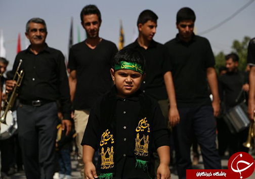 اوج حضور و شور حسینی عزاداران فارس در روز تاسوعا + تصاویر