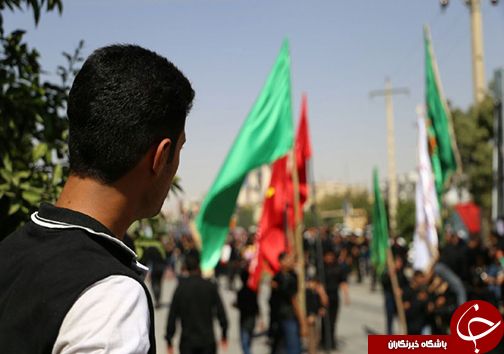 اوج حضور و شور حسینی عزاداران فارس در روز تاسوعا + تصاویر