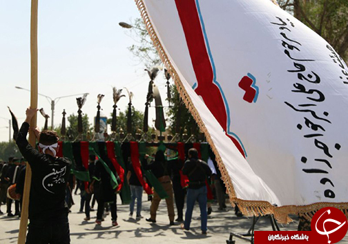 اوج حضور و شور حسینی عزاداران فارس در روز تاسوعا + تصاویر