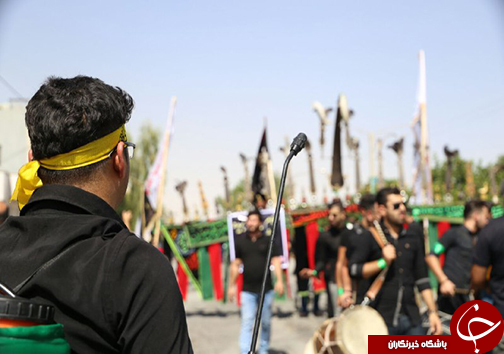اوج حضور و شور حسینی عزاداران فارس در روز تاسوعا + تصاویر