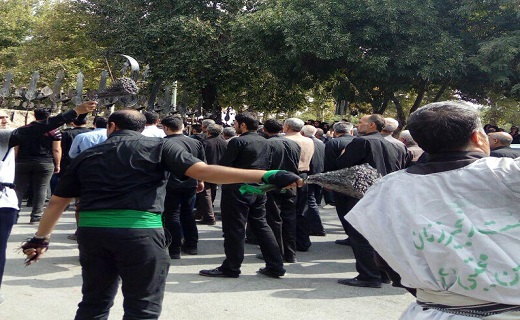 کرمانشاه امروز عزادار حضرت عباس علمدار کربلا بود