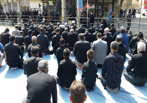 نماز ظهر تاسوعا در ارومیه اقامه شد+تصویر