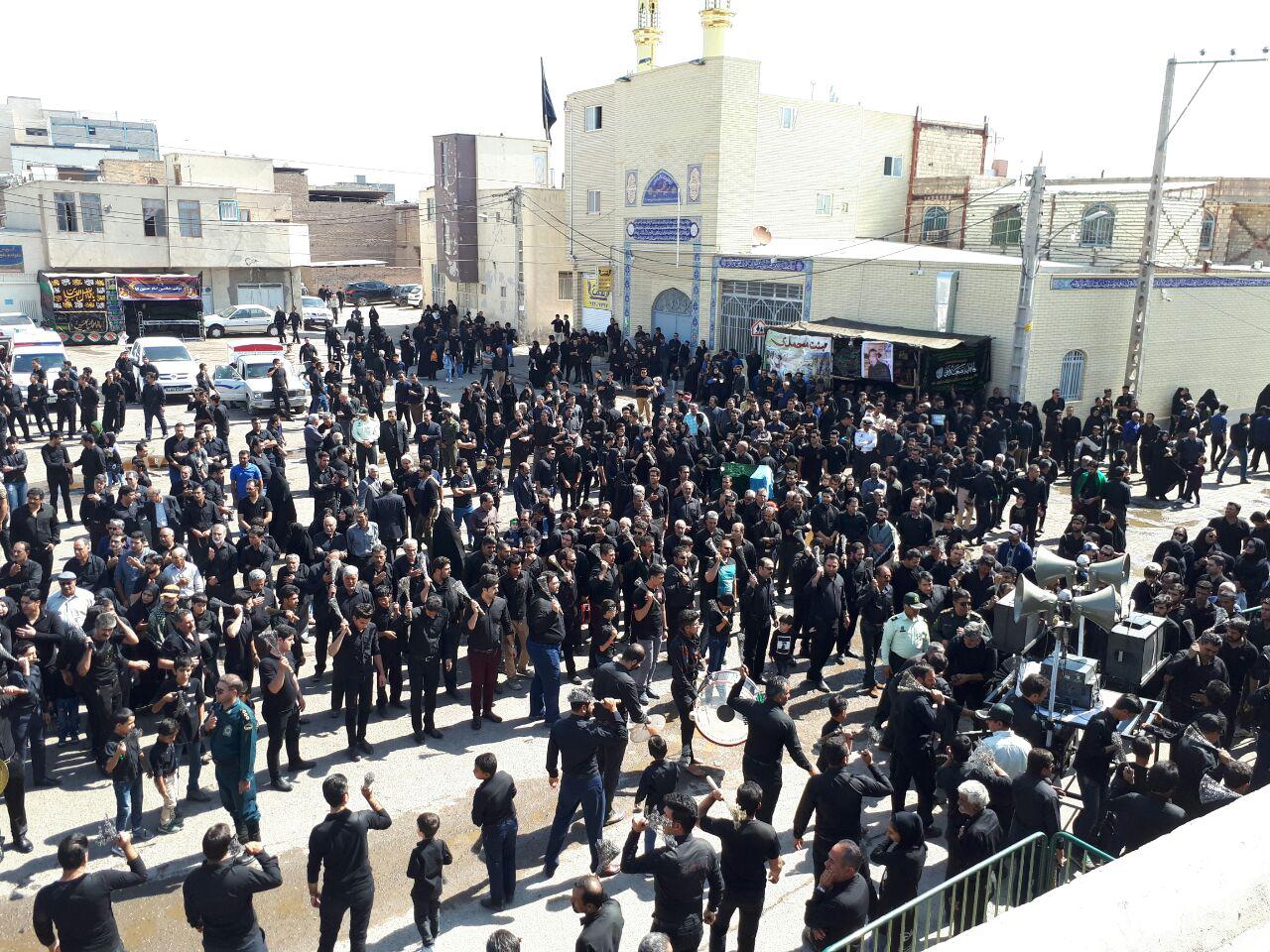 کرمان در تاسوعای حسینی غرق ماتم است